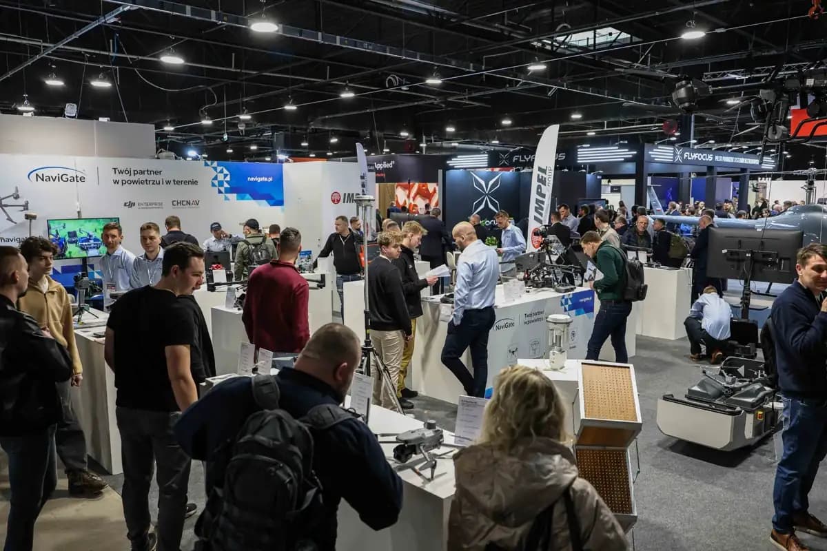 Drone World Expo 2026 — hala wystawowa